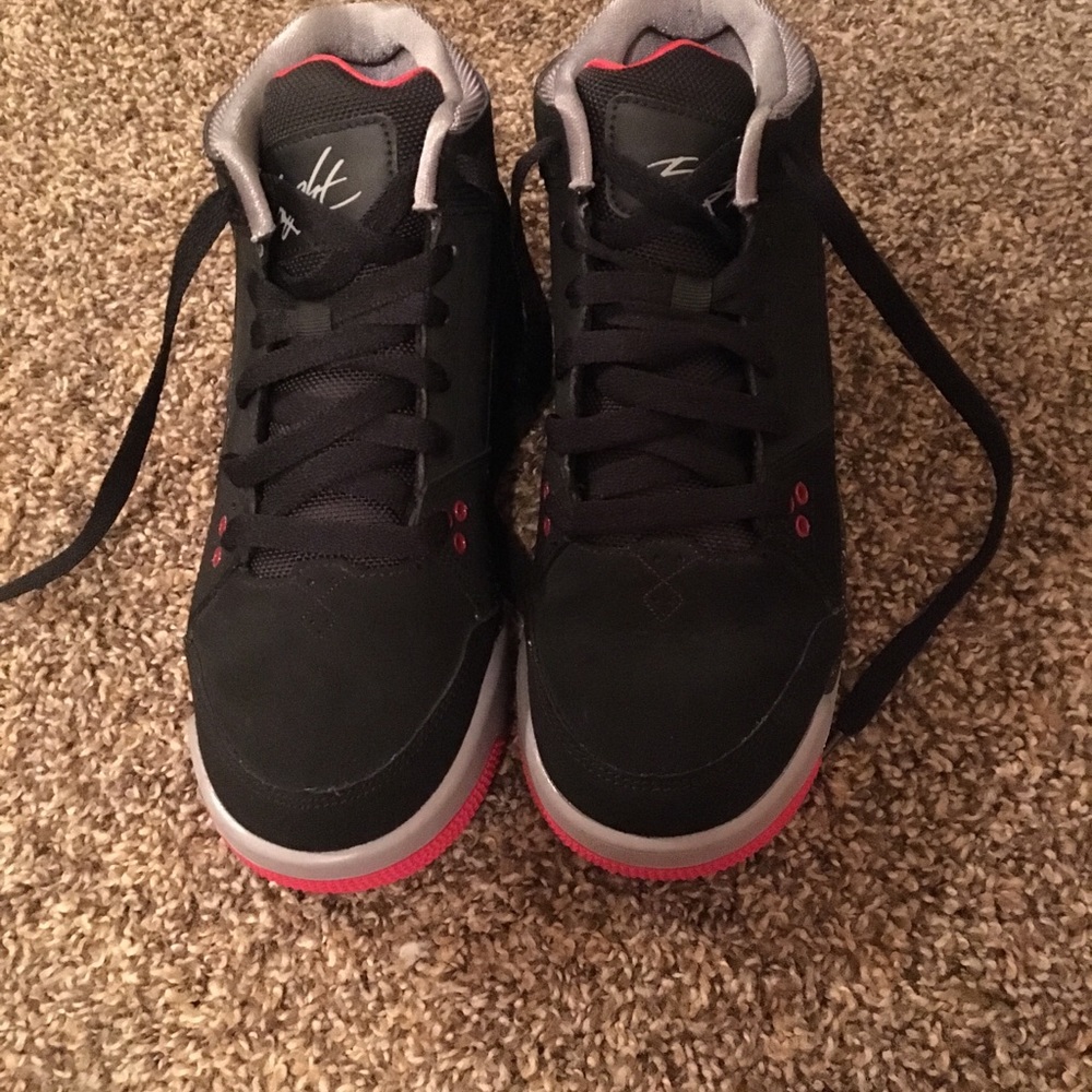 Jordan’s red and black